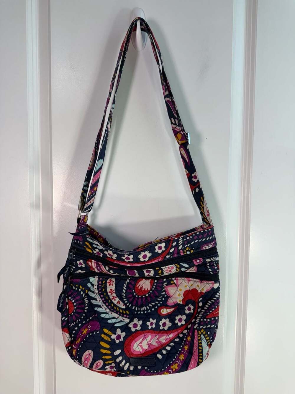 Vera Bradley Quilted Painted Paisley Crossbody Bag